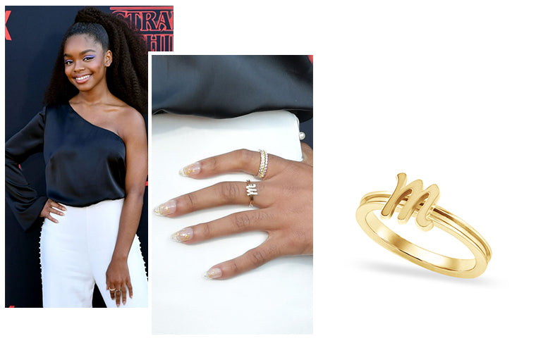 Celebrities wearing cartier hot sale love ring