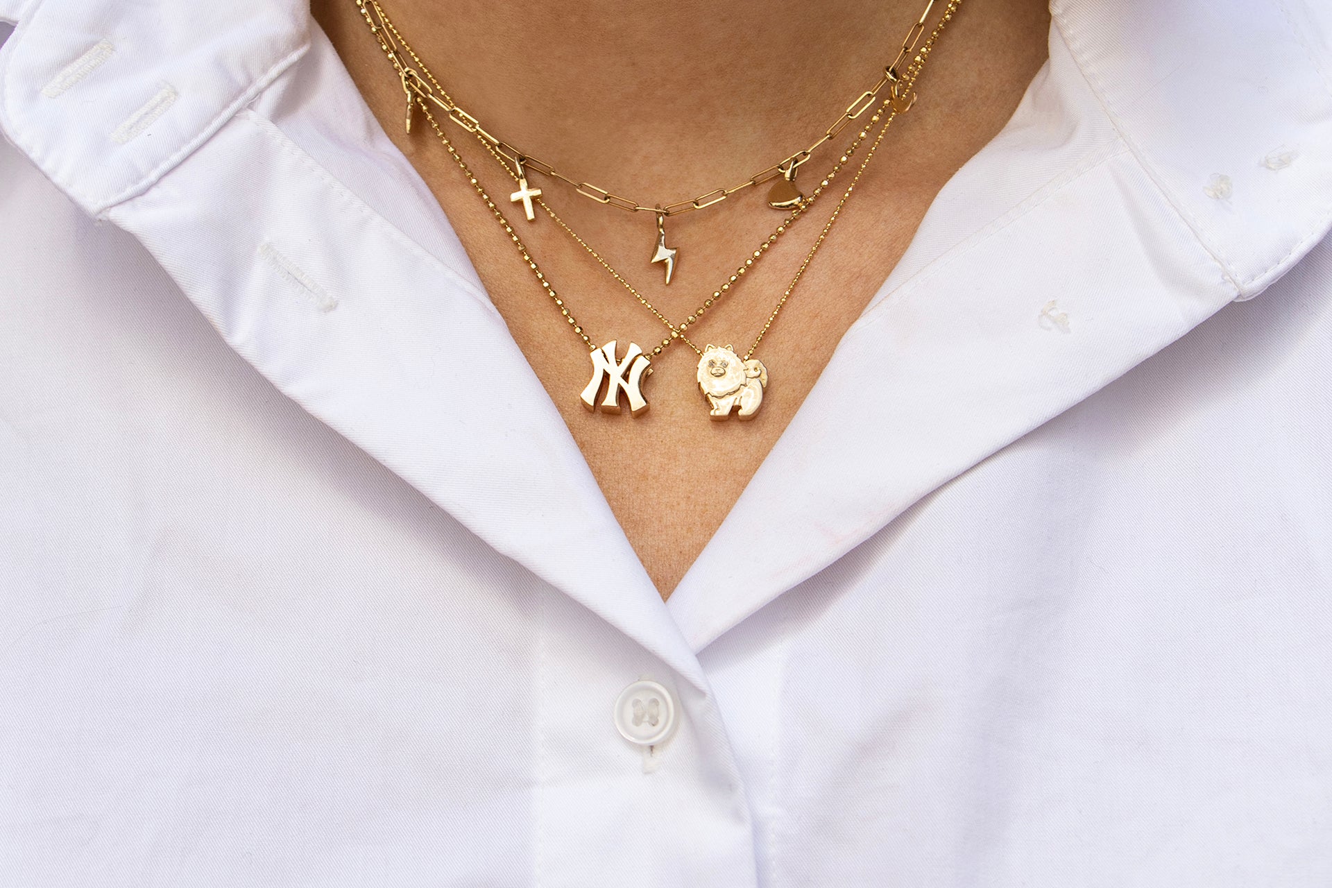 Philadelphia Phillies Alex Woo Women's Sterling Silver & Enamel Disc  Necklace