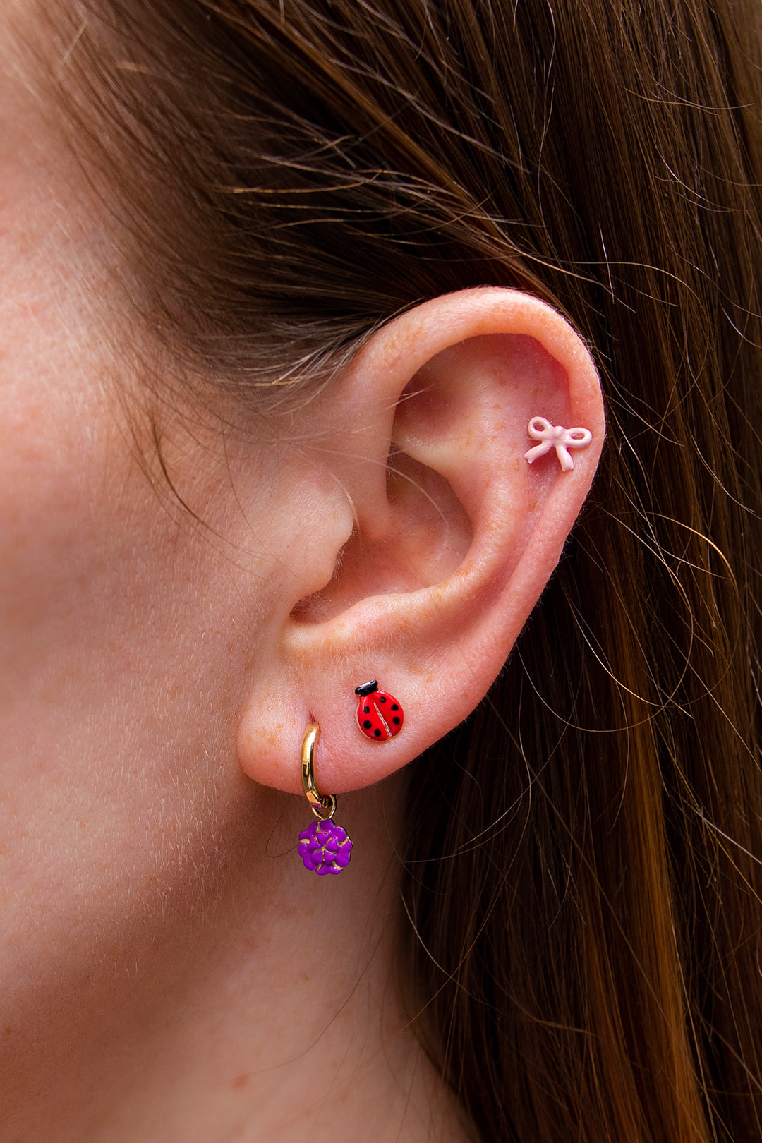 Mini Additions™ Heart Earrings – Alex Woo Inc.