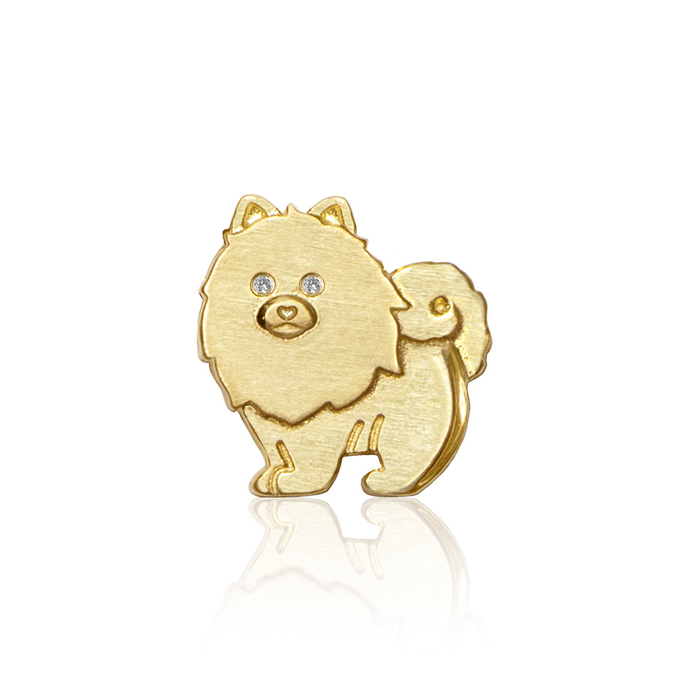 New Pomeranian Dog Charm