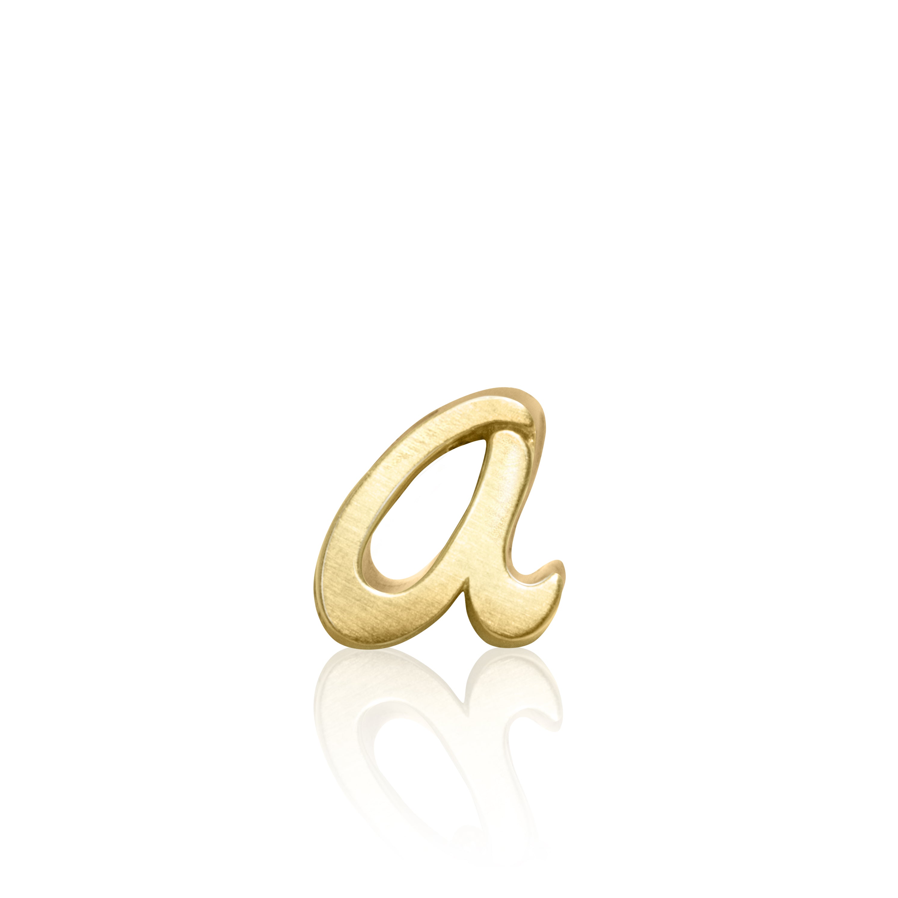 Alex Woo Autograph Letter a Scripted Initial Charm Necklace – Alex