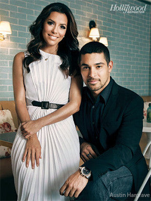 Hollywood Reporter - Wilmer Valderrama and Eva Longoria Get Out the Latino Vote