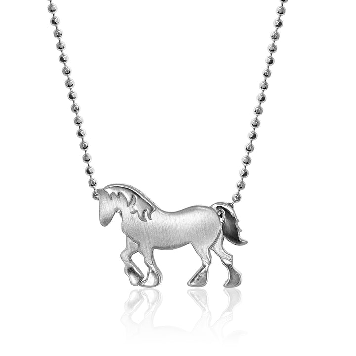 Alex Woo x Budweiser Clydesdale Horse Charm Necklace