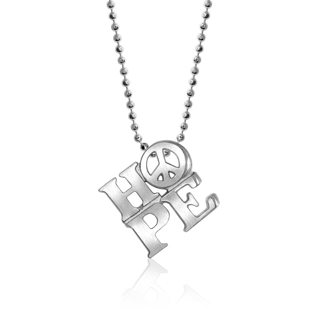 Alex Woo Activist HOPE Charm Necklace