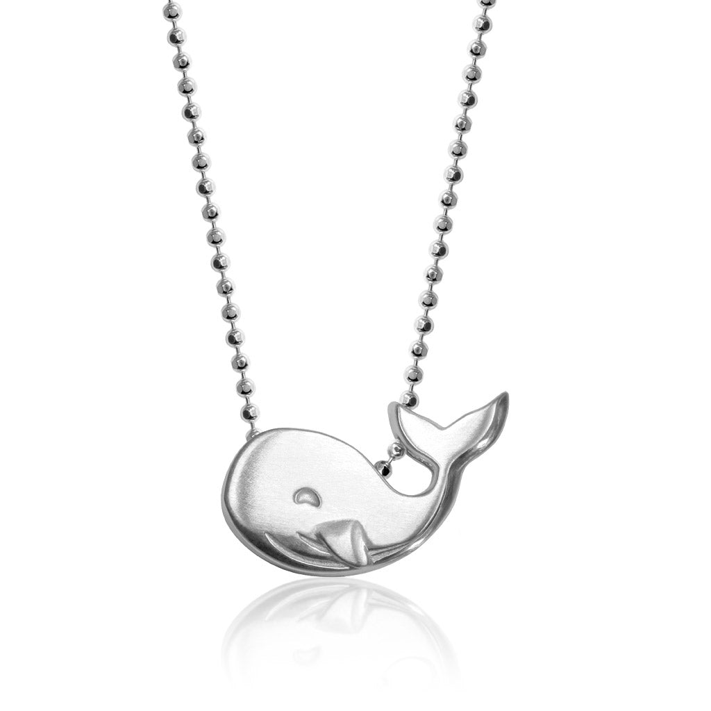 Alex Woo Activist Whale Charm Necklace