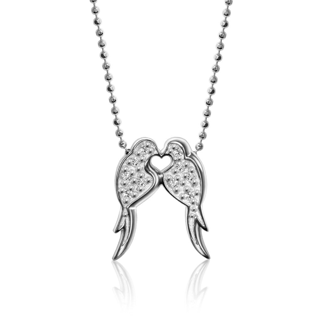 Alex Woo Pet Lovebirds Charm Necklace