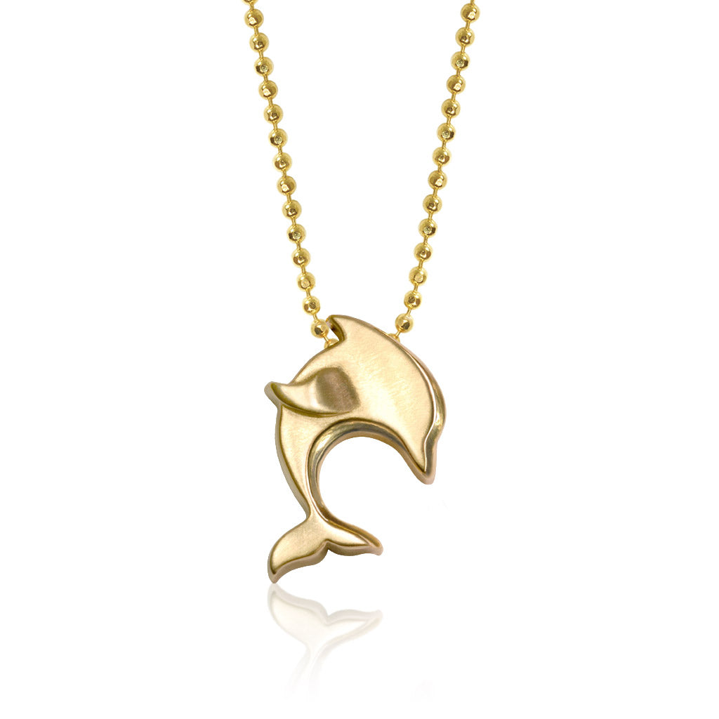 Alex Woo Cities Dolphin Charm Necklace