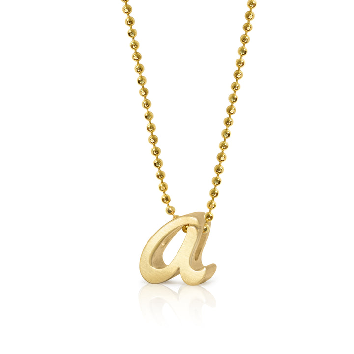 Alex Woo Autograph Letters (A-Z)  Initial Necklace