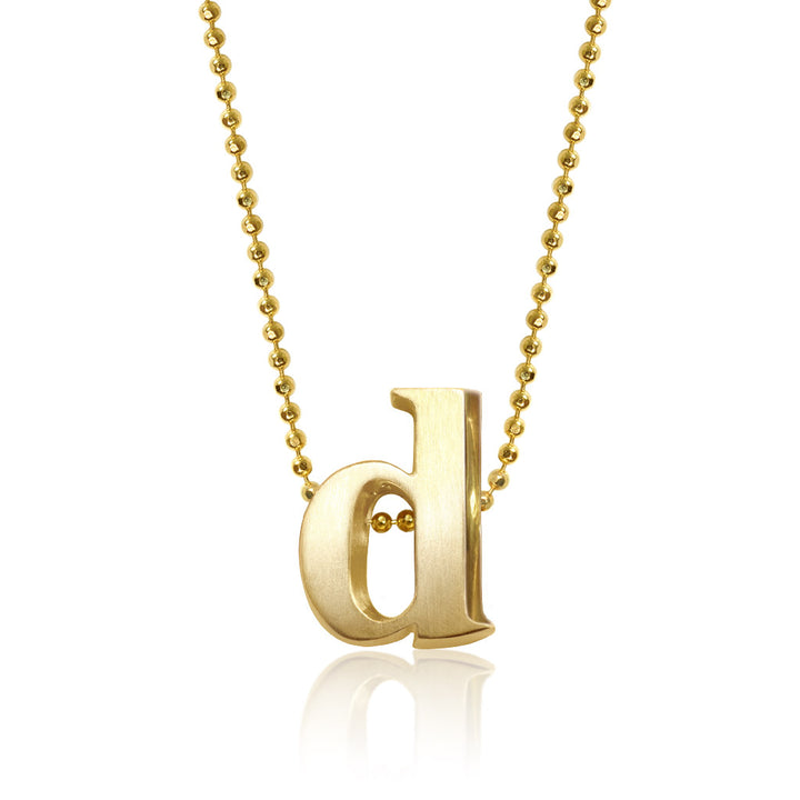 Alex Woo Letter D Initial Charm Necklace