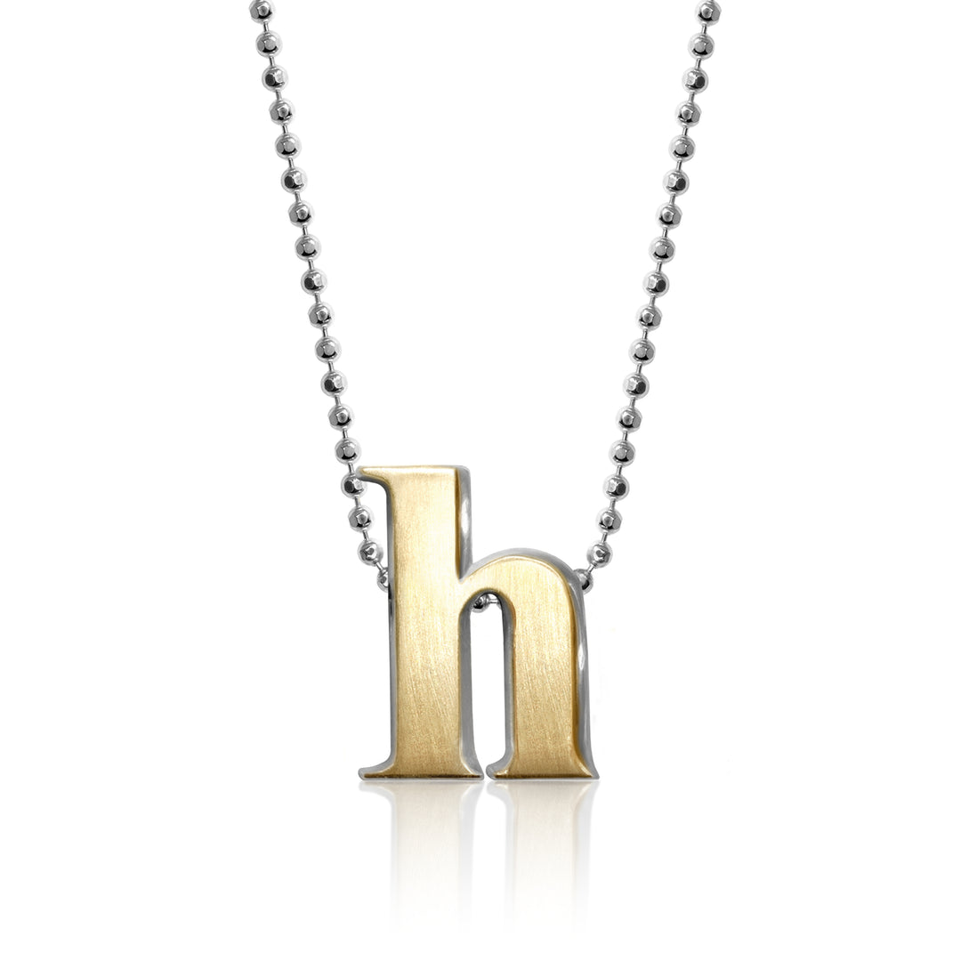 Alex Woo Letter H Initial Charm Necklace