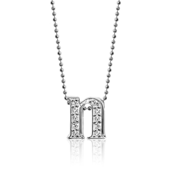 Alex Woo Letter N Initial Charm Necklace