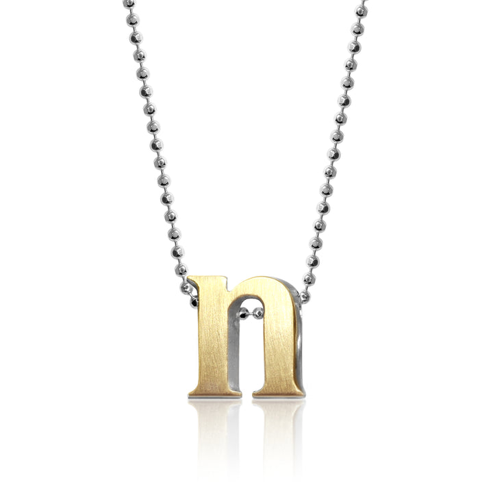 Alex Woo Letter N Initial Charm Necklace