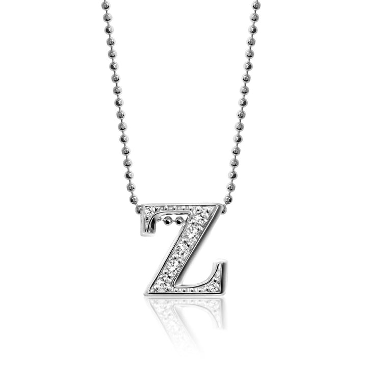 Alex Woo Letter Z Initial Charm Necklace