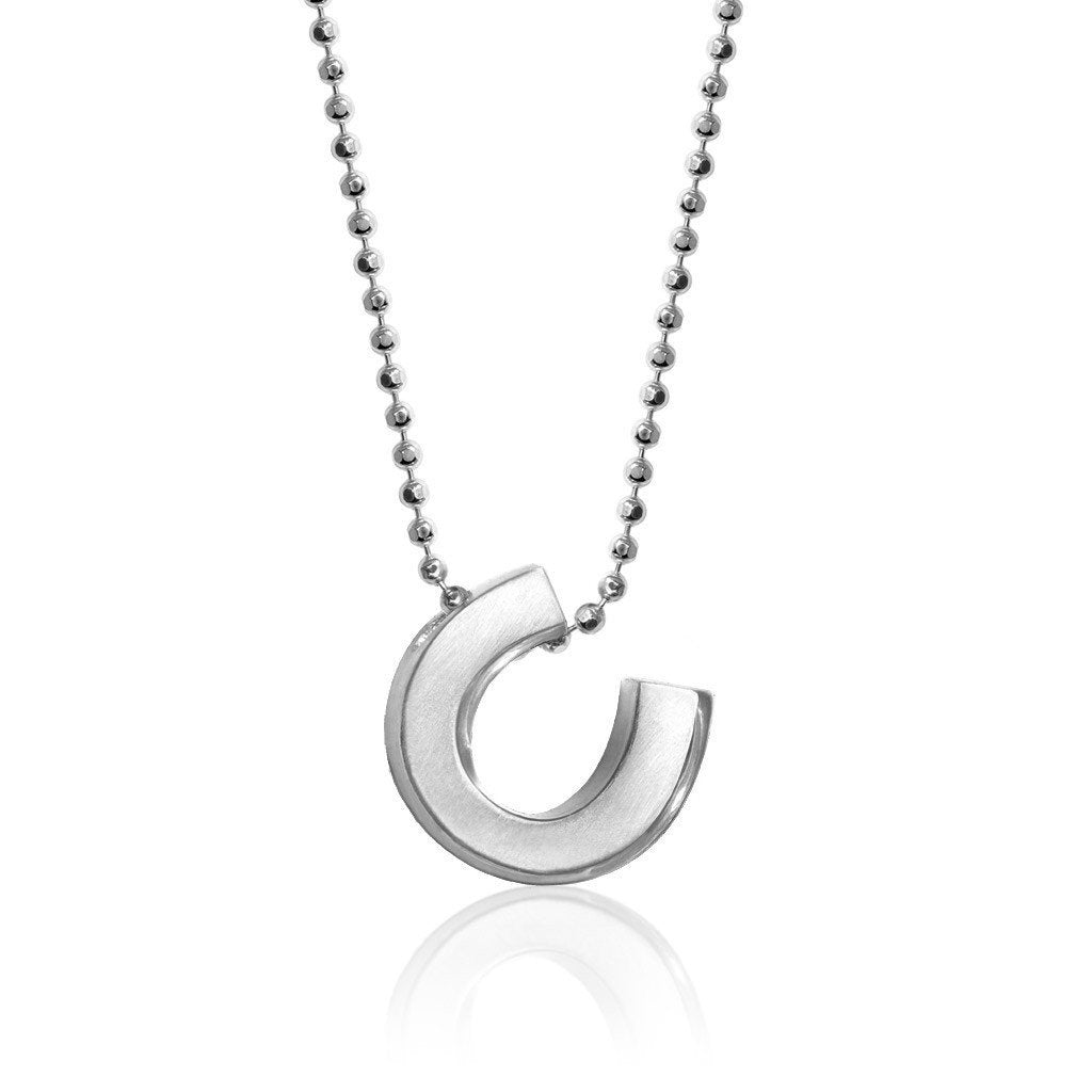 Alex Woo Luck Horseshoe Charm Necklace