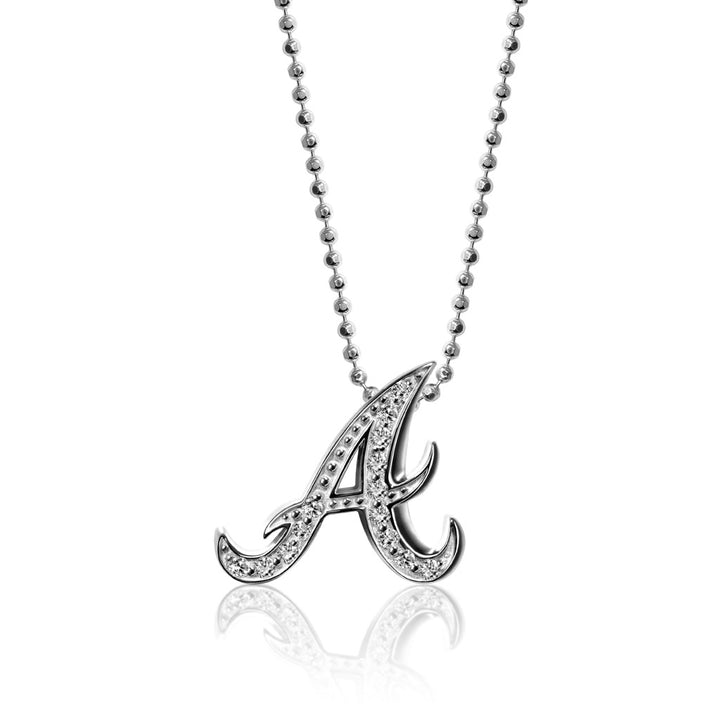 Alex Woo MLB Atlanta Braves Charm Necklace