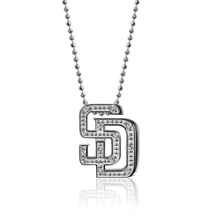 Alex Woo MLB San Diego Padres Charm Necklace