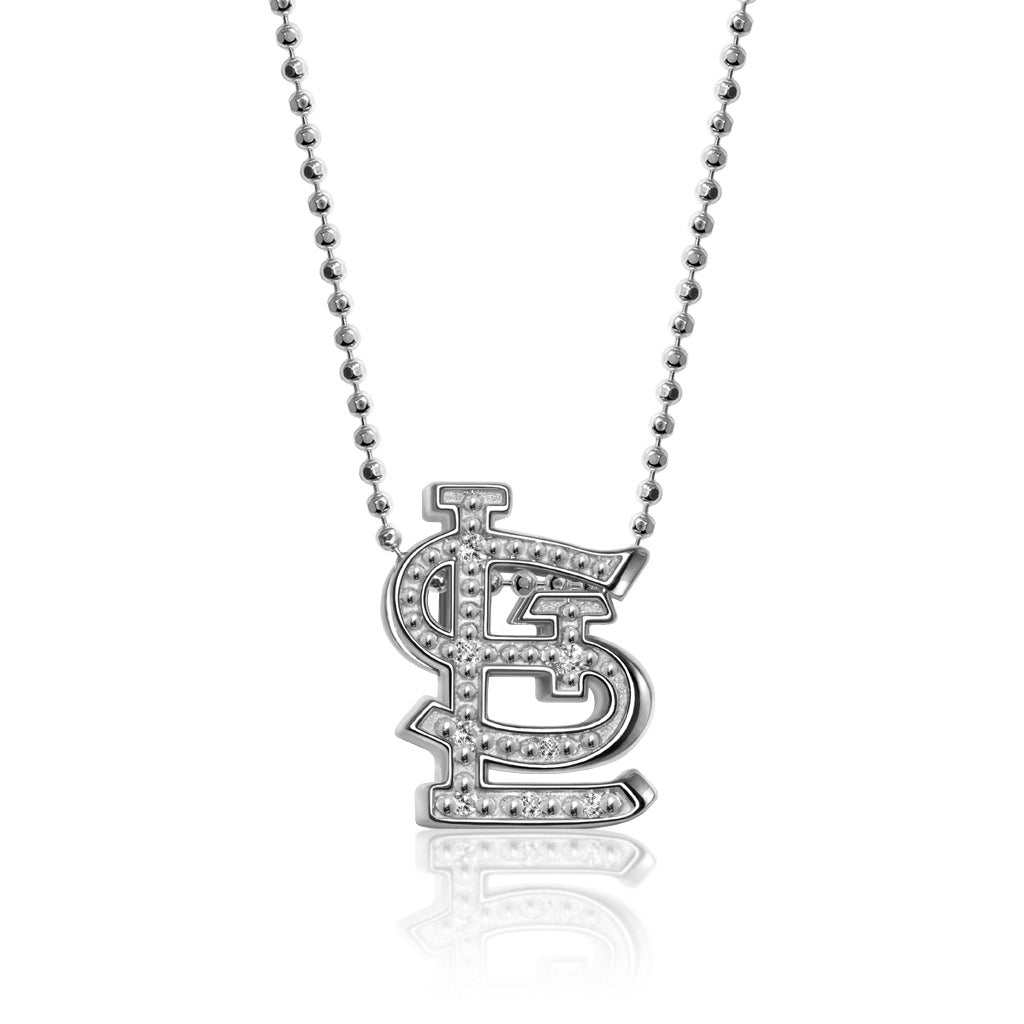 Alex Woo MLB St. Louis STL Charm Necklace