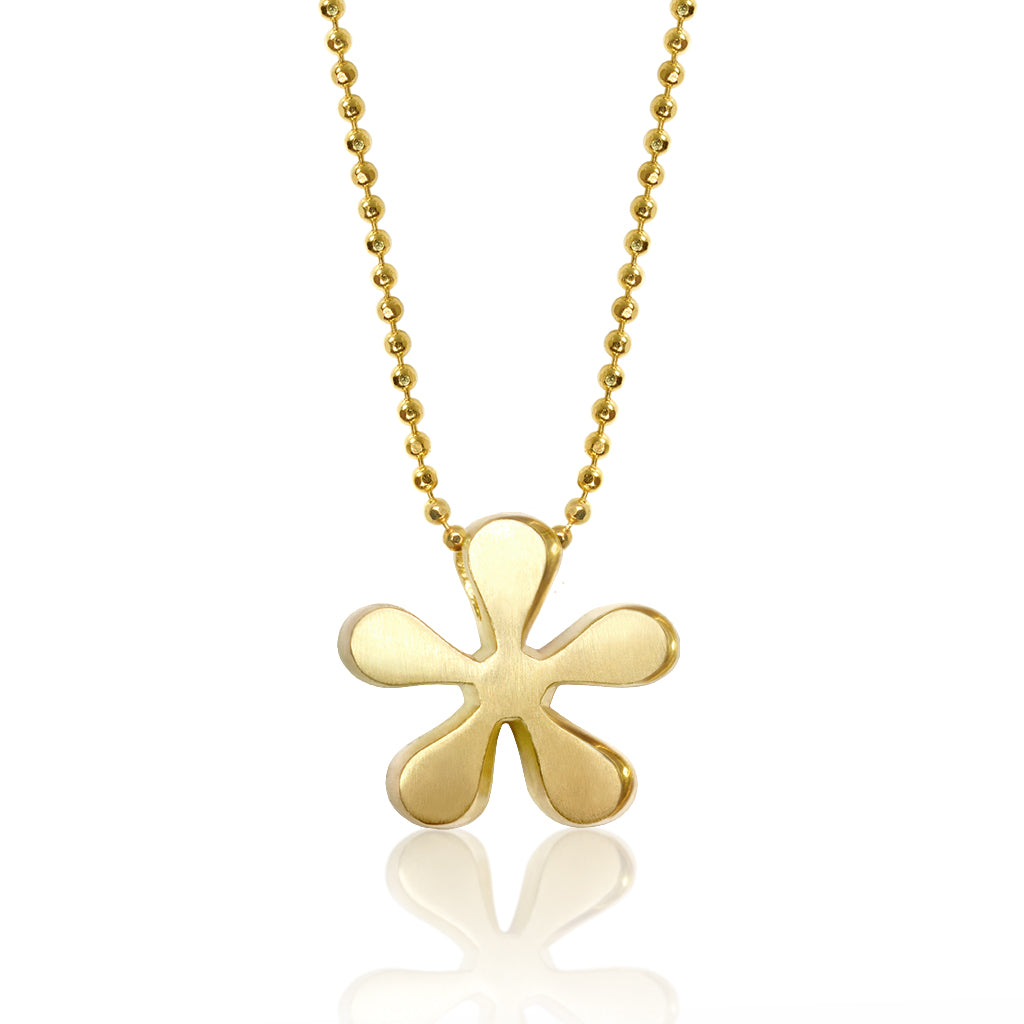 Alex Woo Seasons Daisy Charm Necklace