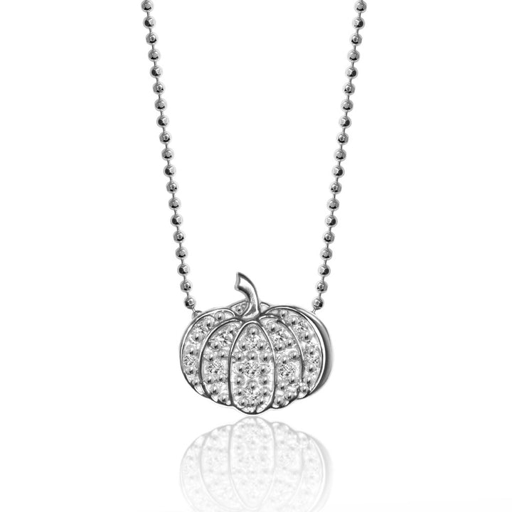 Alex Woo Seasons Pumpkin Charm Necklace