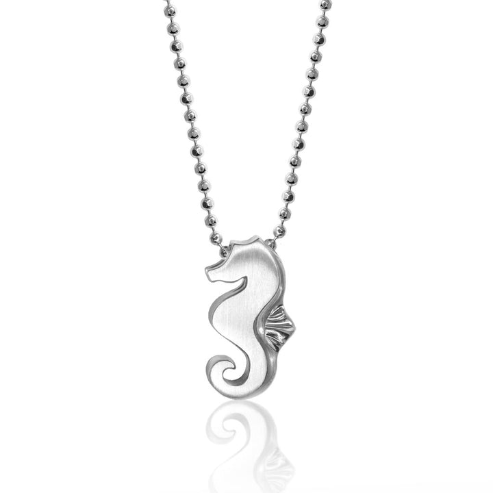 Alex Woo Seasons Seahorse Charm Necklace