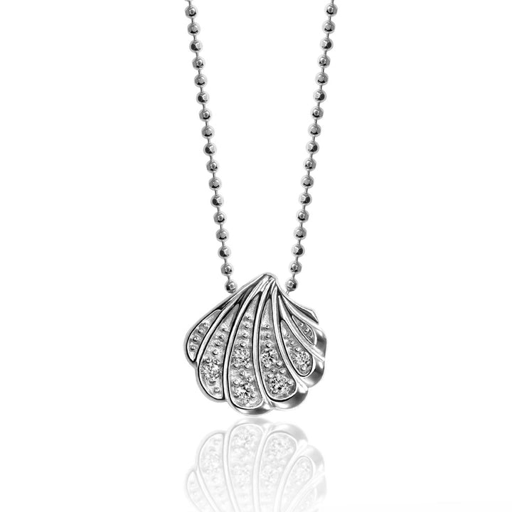 Alex Woo Seasons Shell Charm Necklace