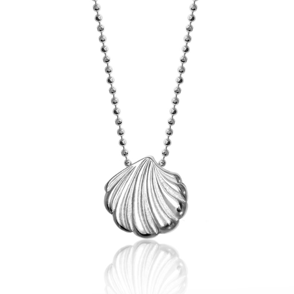 Alex Woo Seasons Shell Charm Necklace