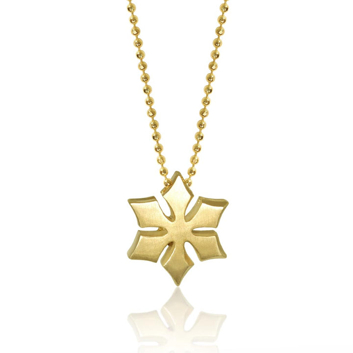 Alex Woo Seasons Snowflake Charm Necklace