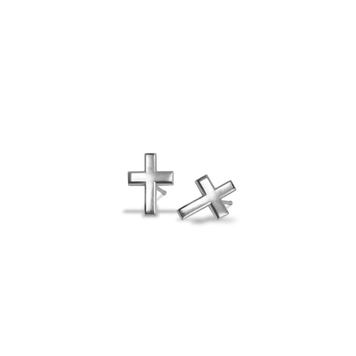 Alex Woo Mini Additions™ Cross Earrings