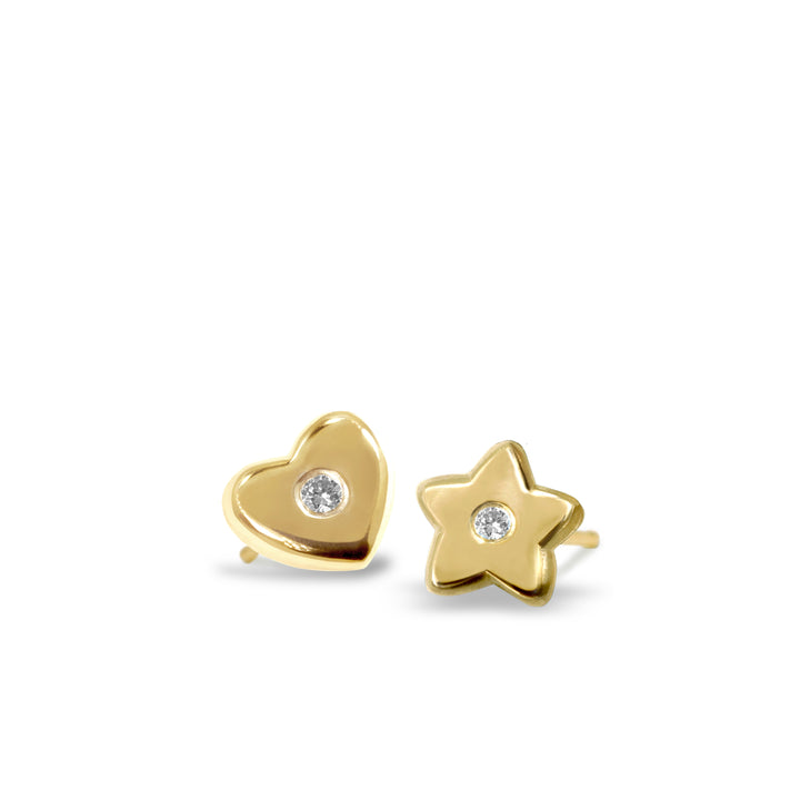 Alex Woo Custom Diamond Mini Additions™ Mix and Match Earrings