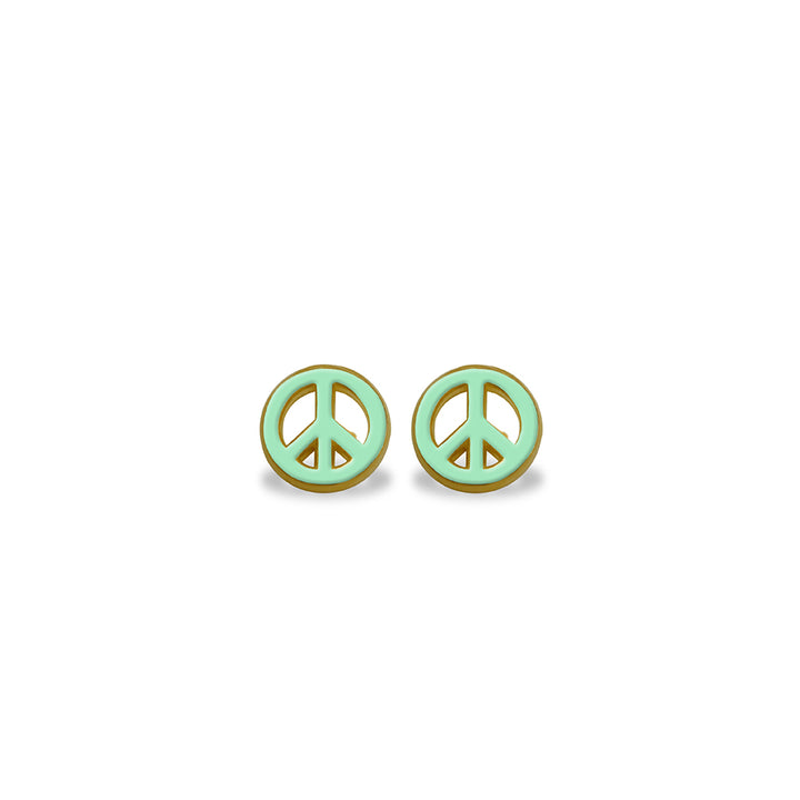 Mini Additions™ Peace Sign Earrings