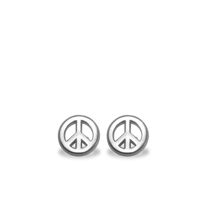 Mini Additions™ Peace Sign Earrings