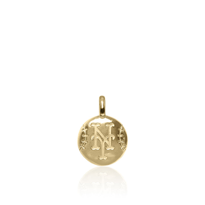 Alex Woo MLB New York Mets Baseball Disc Charm