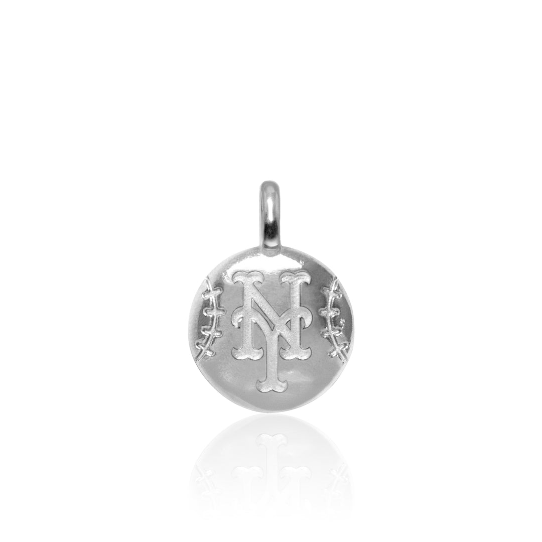 Alex Woo MLB New York Mets Baseball Disc Charm