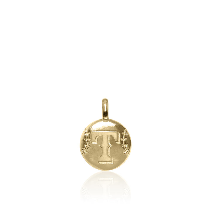 Alex Woo MLB Texas Rangers Baseball Disc Charm