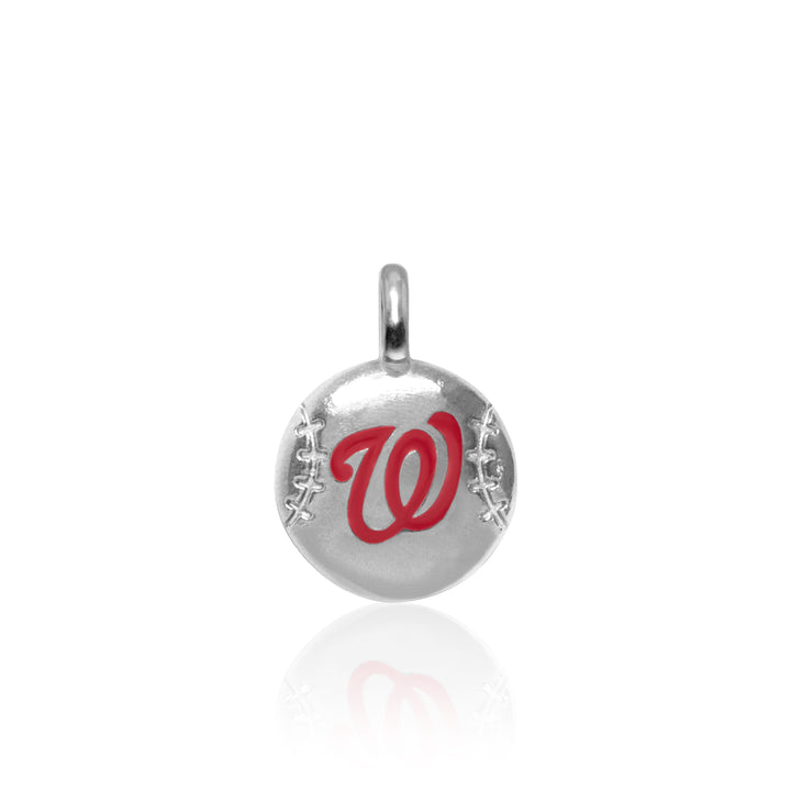 Alex Woo MLB Washington Nationals Baseball Disc Charm