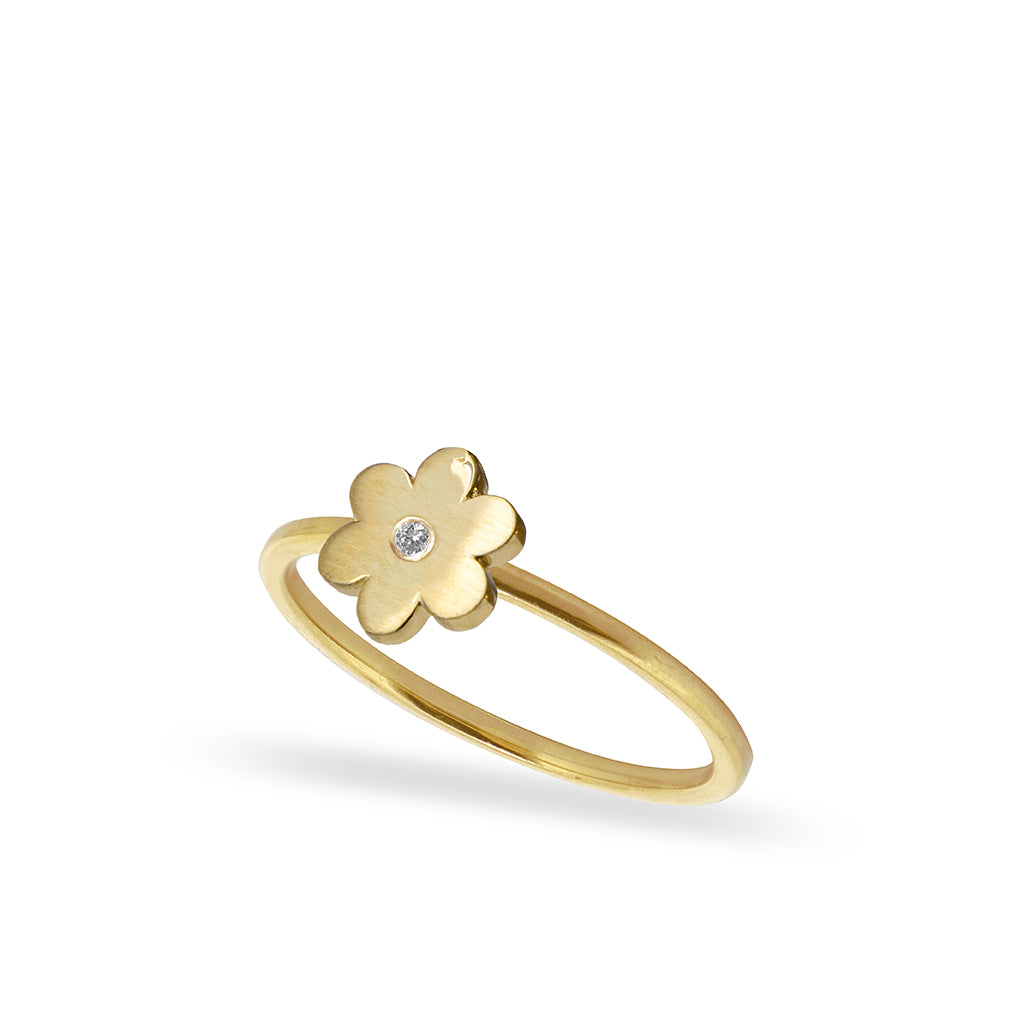 Alex Woo Mini Additions™ Flower Stackable Ring