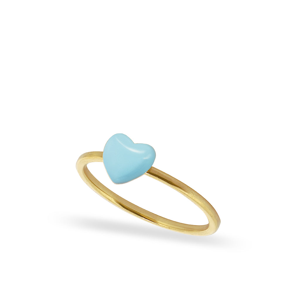 Alex Woo Mini Additions™ Heart Stackable Ring