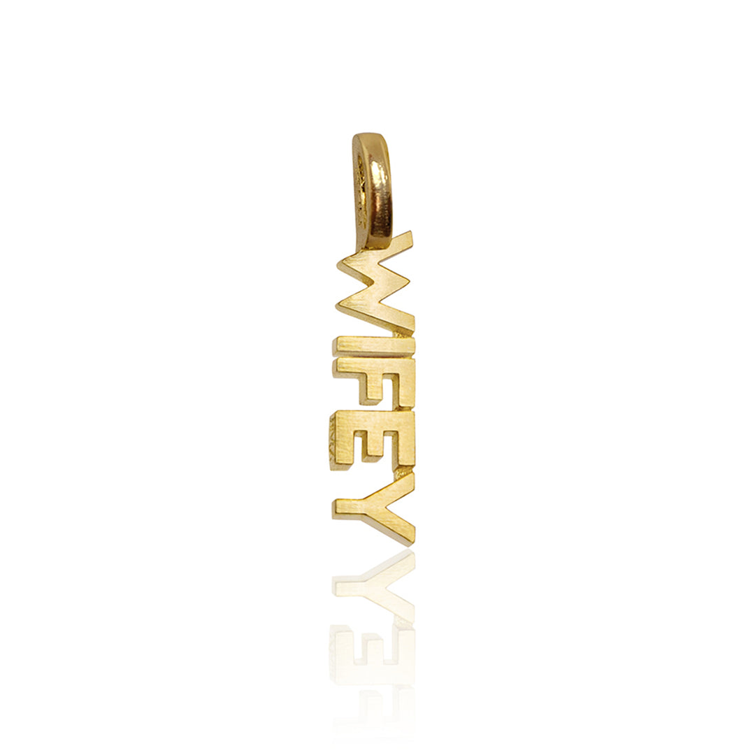 Lexeme Wifey Charm Necklace