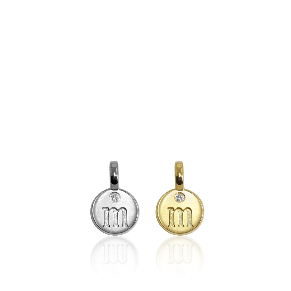 Alex Woo Mini Additions™ Letter M Charm