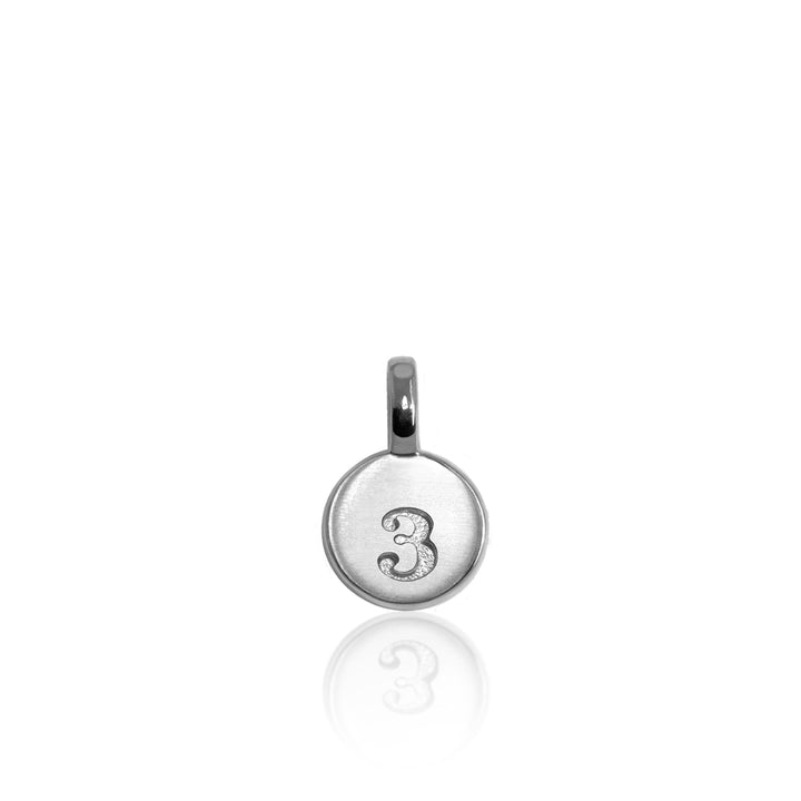 Mini Additions™ Number 3 Charm