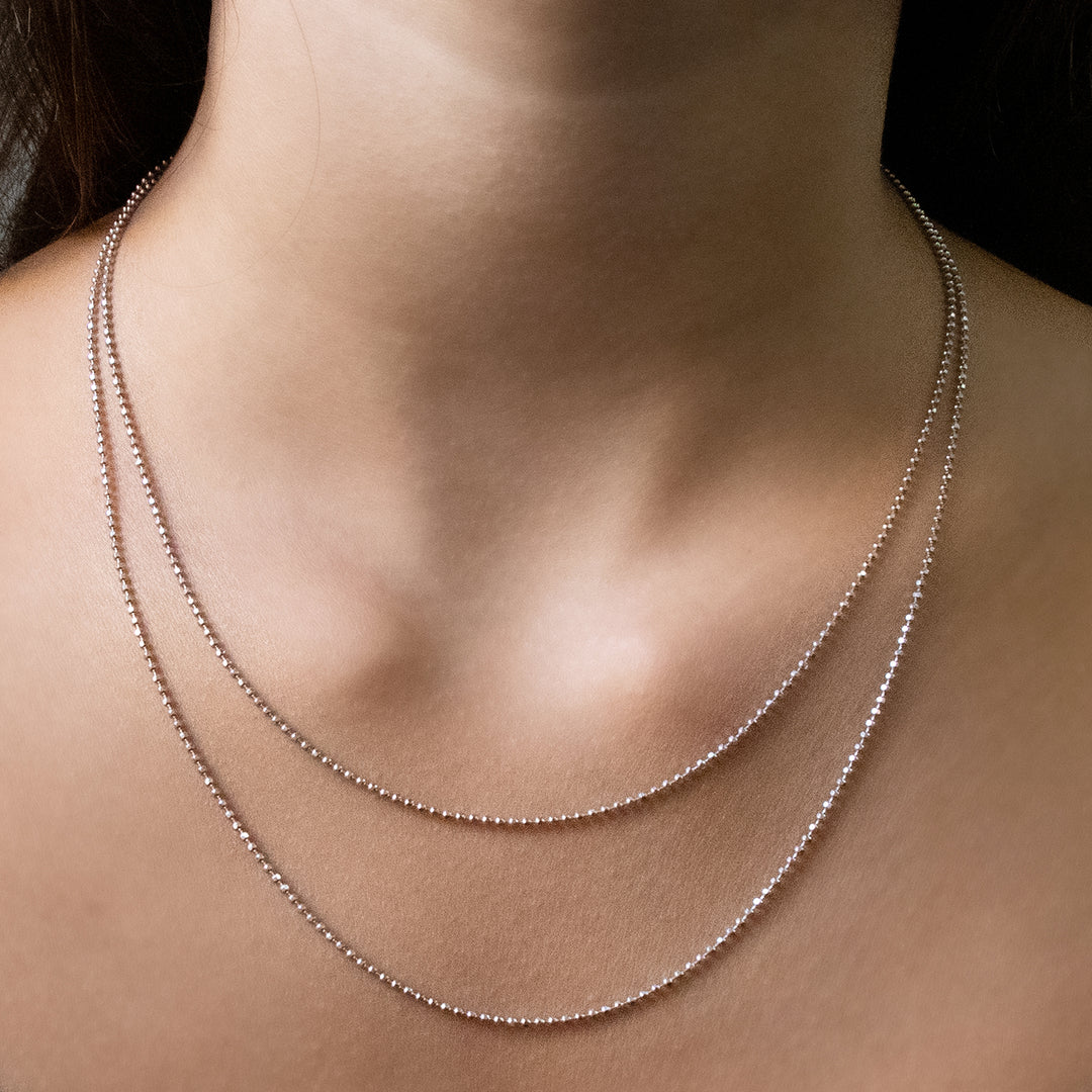 Alex Woo Disco Chain in Sterling Silver - 1.5 mm