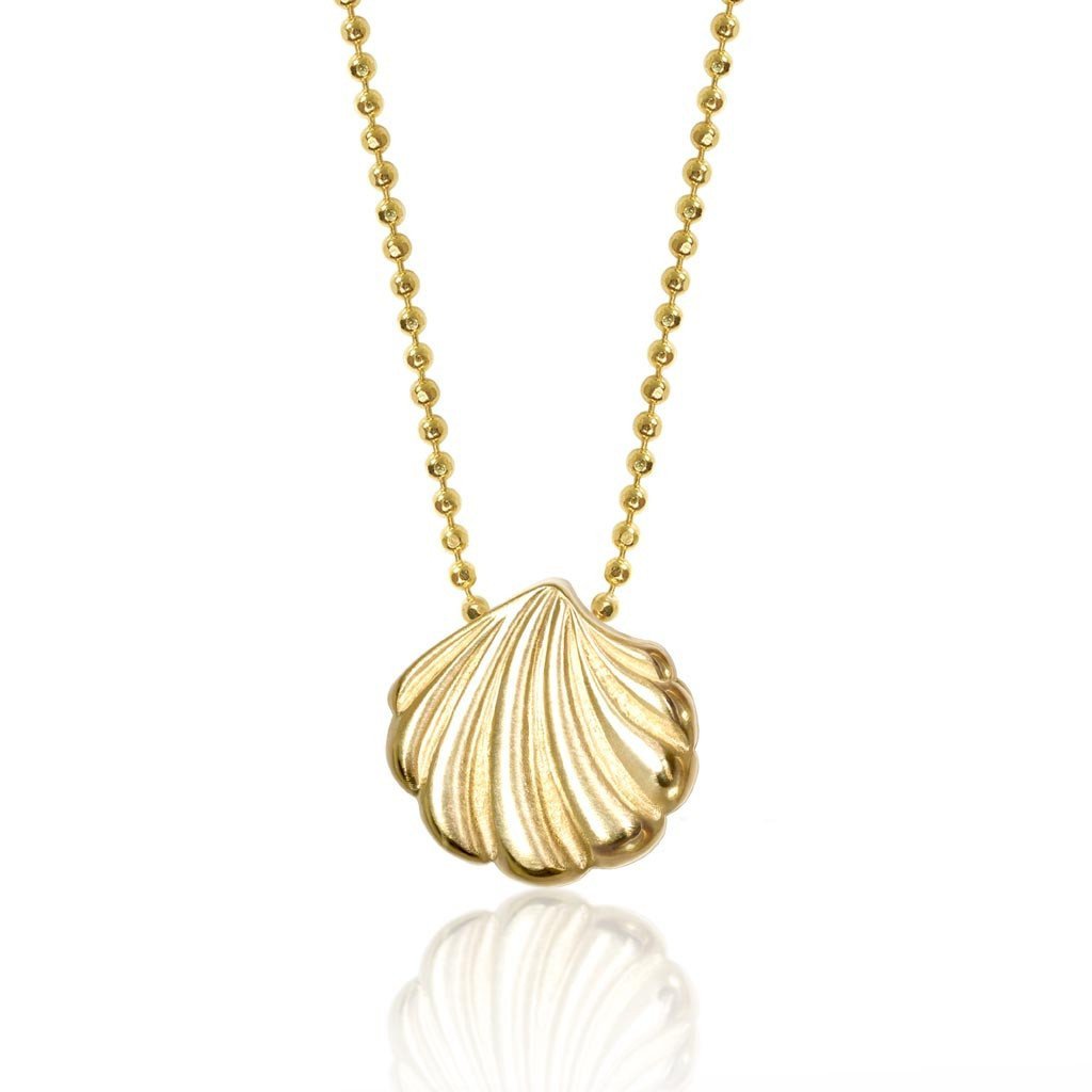 Alex Woo Seasons Shell Charm Necklace