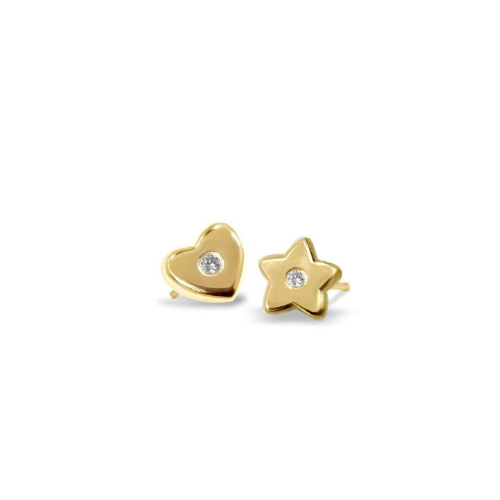 Alex Woo Custom Diamond Mini Additions™ Mix and Match Earrings